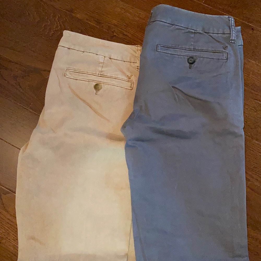 American eagle skinny chinos, size 8